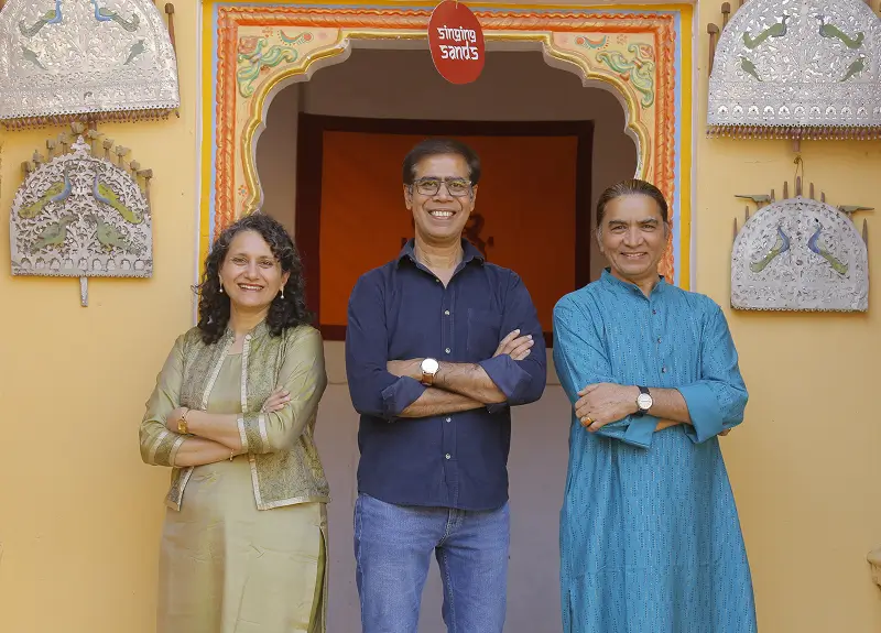 Festival Organisers - Smriti Tripathi, Naveen Tripathi & Vinod Joshi